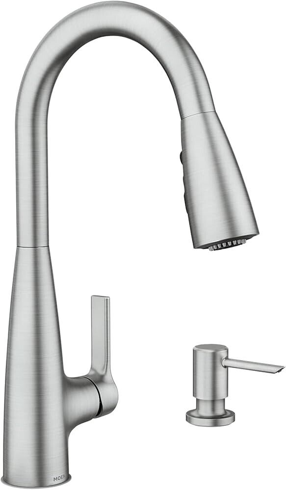Moen Haelyn 87627SRS Kitchen Faucet With Pull Out - Spot Resistant Stainless