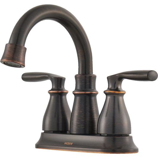 Moen Hilliard 84537BRB 2-Handle Bathroom Faucet – Brushed Bronze, Elegant & Durable Design