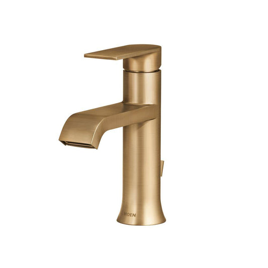 Moen Genta WS84760BZG Bronzed Gold  Single-Handle Bathroom Faucet – Modern Design, Luxurious Finish