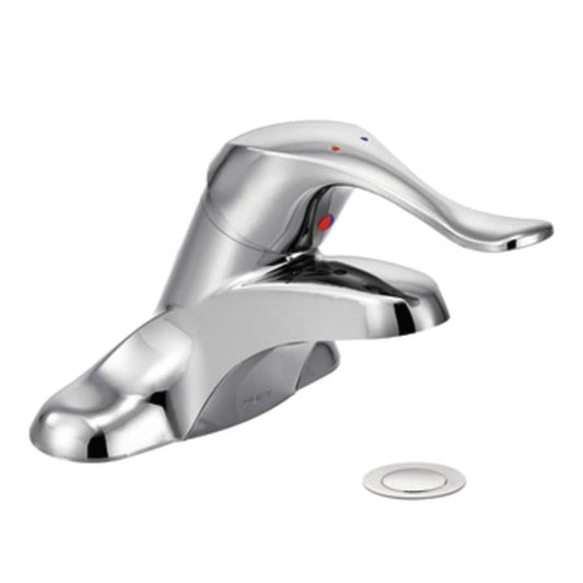 Moen Innovations 8420 Single-Handle Centerset Bathroom Faucet – Polished Chrome, Modern Design