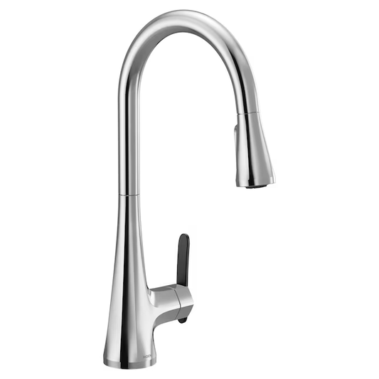 ​MOEN S7235 Sinema Chrome One-Handle High Arc Pulldown Sprayer Kitchen Faucet