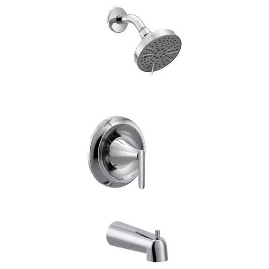 MOEN Findlay 82518 1-Handle 6-Spray Tub Shower Chrome