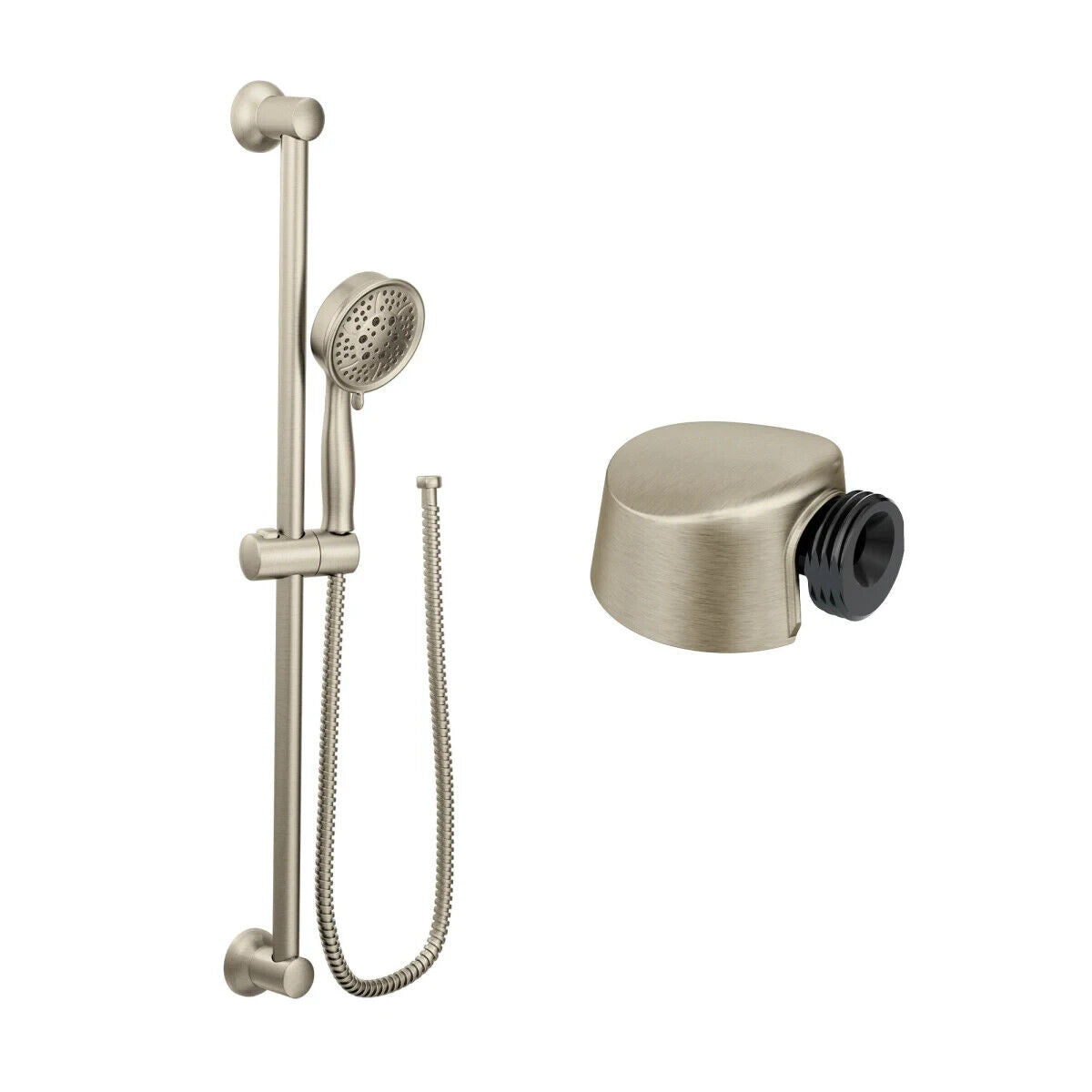 MOEN Eco-Performance 3667EPBN Handheld Showerhead With Slide Bar Brushed Nickel