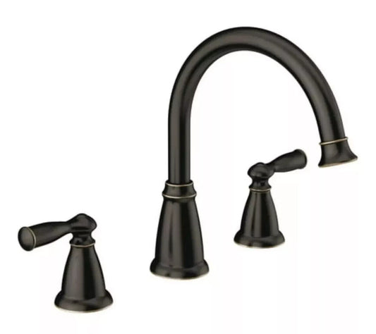 Moen  Banbury 86924BRB Two Handle Roman Tub Faucet - Mediterranean Bronze