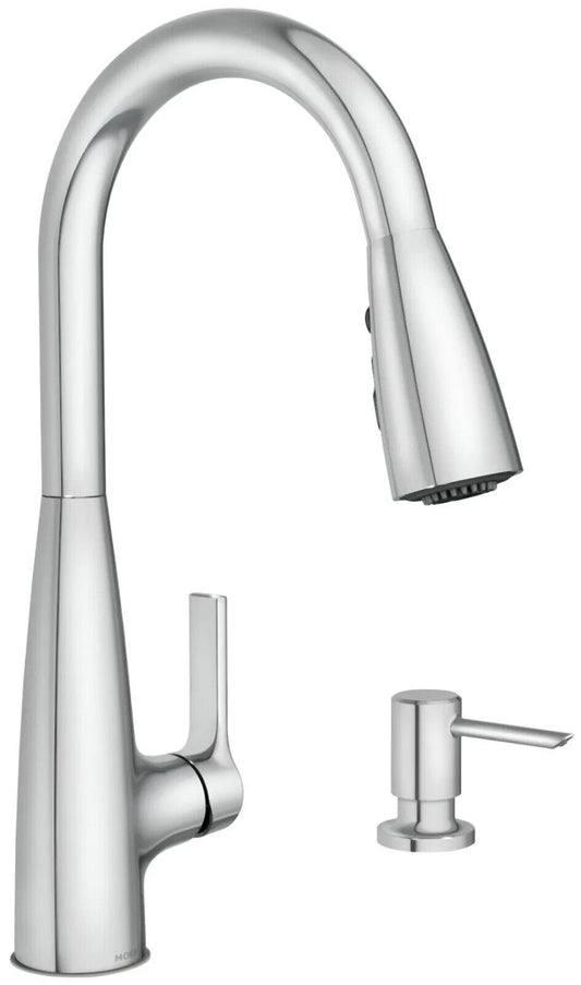 Moen Haelyn 87627EWC MotionSense Pull-Down Kitchen Faucet - Chrome Finish 