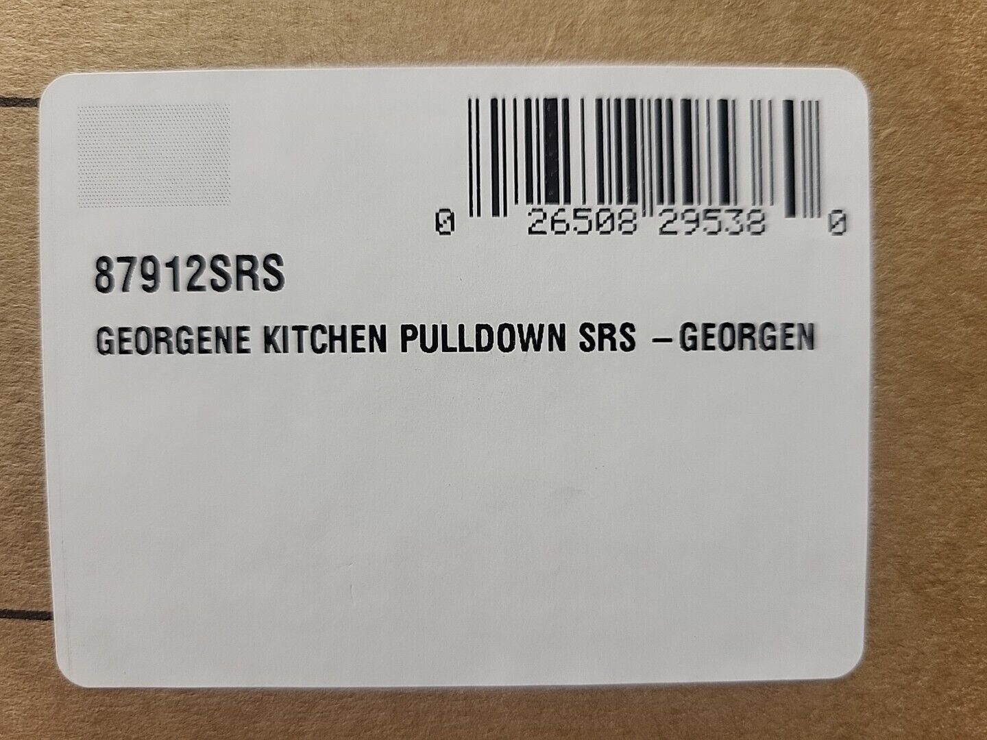 Moen Georgene 87912SRS Spot Resistant Kitchen Faucet -  Stainless Steel