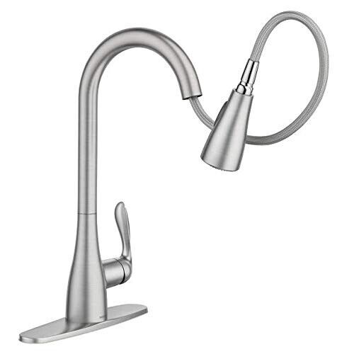 Moen Georgene 87912SRS Spot Resistant Kitchen Faucet -  Stainless Steel