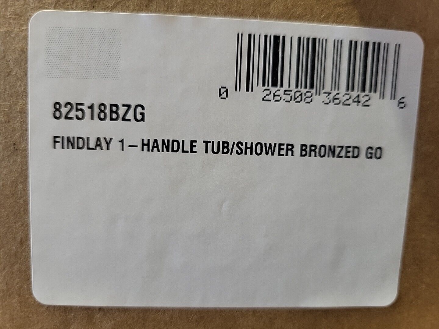 NEW Moen Findlay 82518BZG 1-Handle 6-Spray Tub Shower Faucet - Bronze Gold