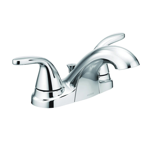 Moen Adler 84603 2-Handle Centerset Bathroom Faucet – Chrome Finish, Durable & Elegant Design